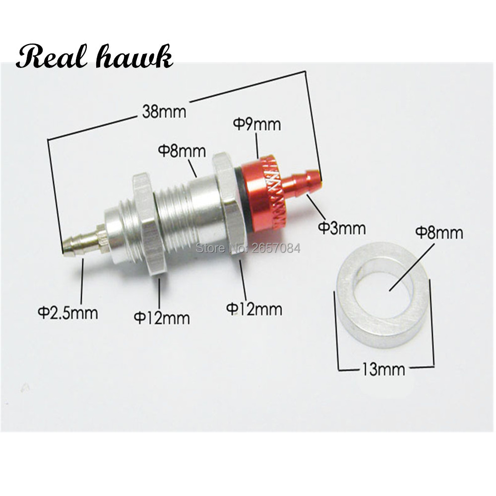 Drone Battery Alarm - One Way Air Fill Valve Aluminum