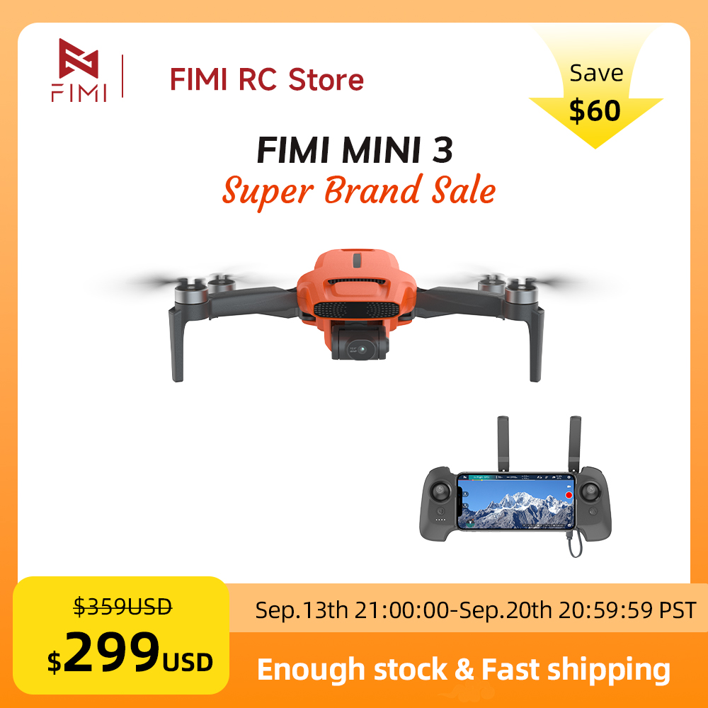 FIMI MINI 3 Camere Drone 4K 60 - Drone Battery Case review and price